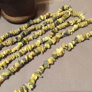 🧨3 sets for $20 Serpentine Natural Stone Necklace